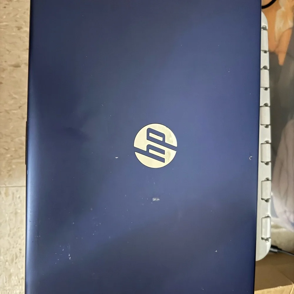 HP Vibrant Blue Laptop